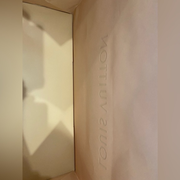 Authentic LV Paper Shopping Bag - Measurements 23” x 10” x 17.5” - Picture 5 of 10